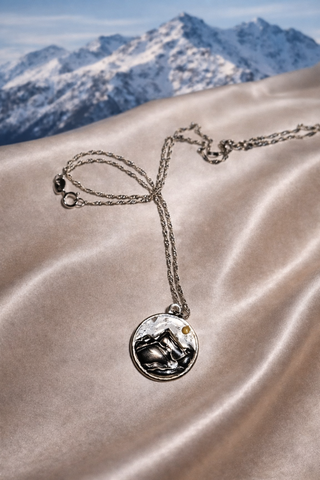 Faith That Moves Mountains Necklace