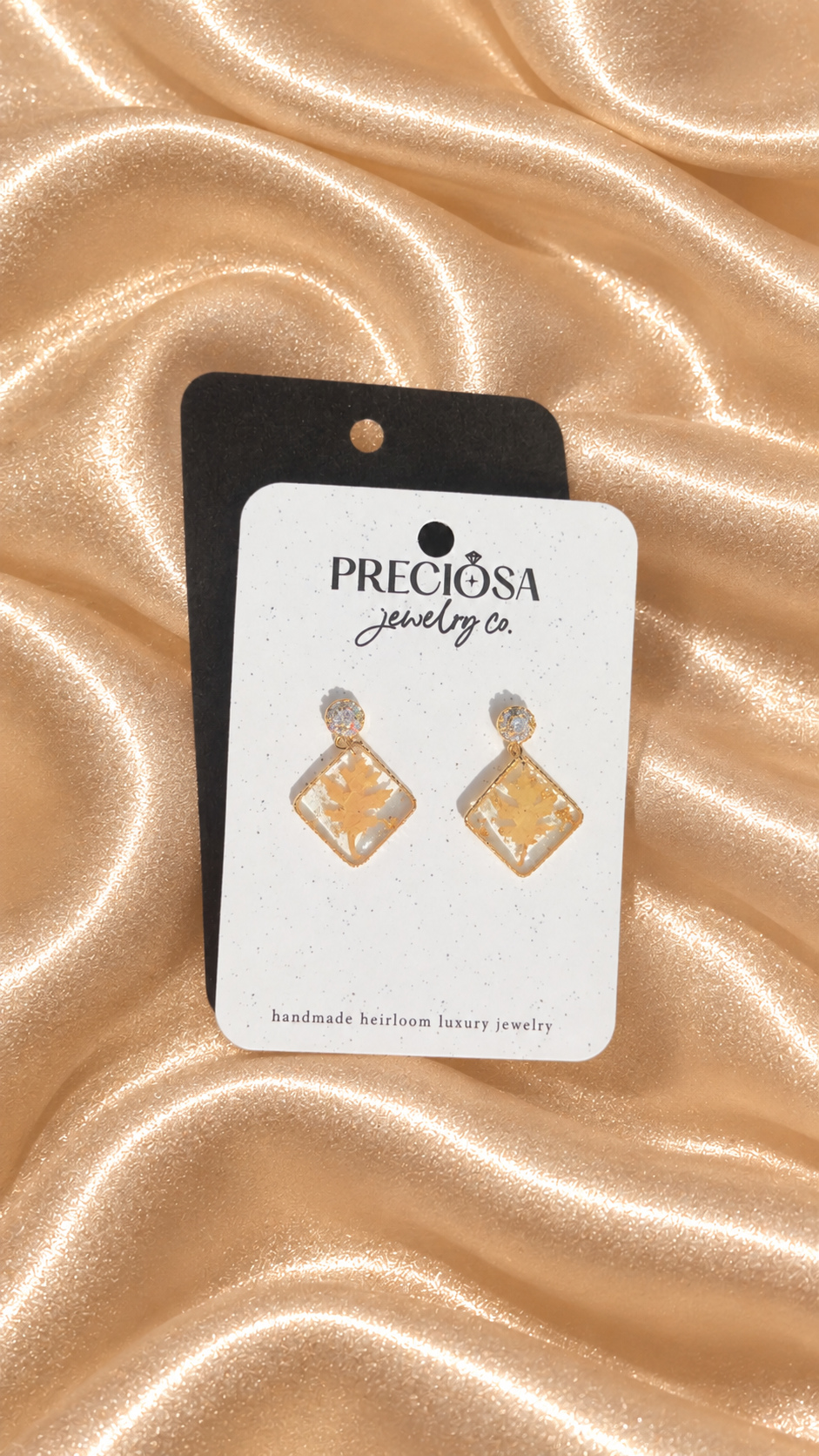 Maple Leaf Drops - Preciosa Jewelry Co.