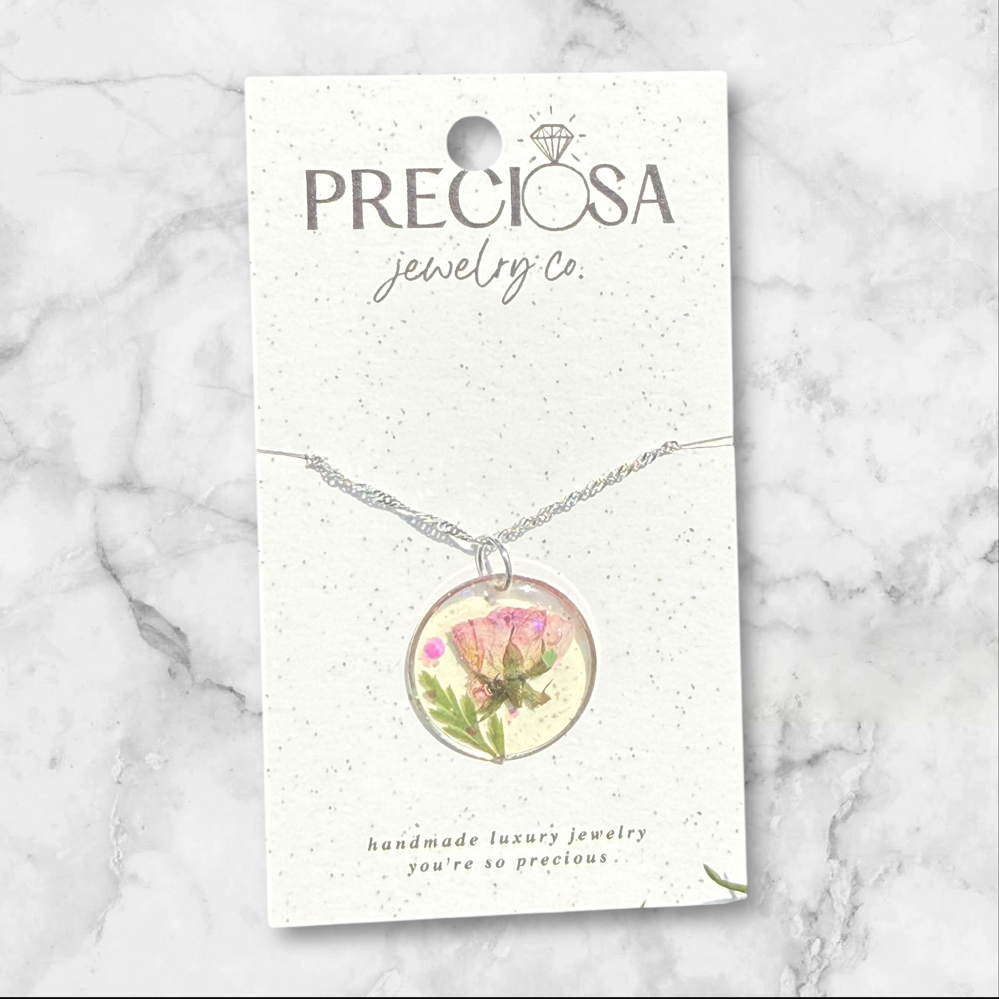Floral Charm Necklace