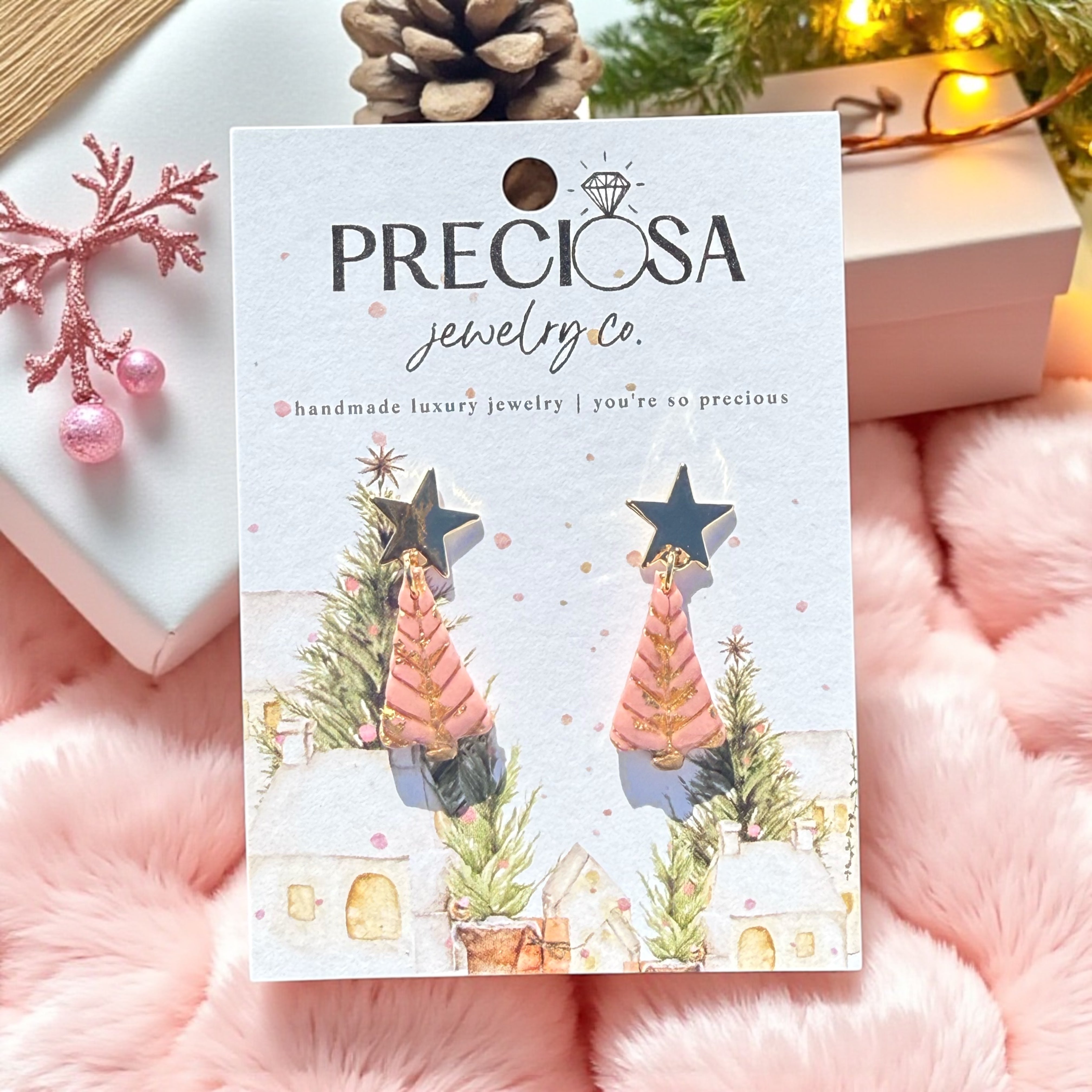 Pink Petite Trees