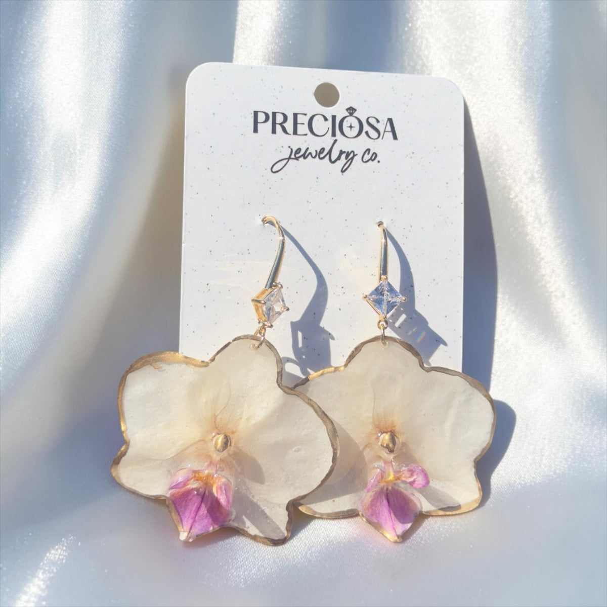 Ivory Orchids - Preciosa Jewelry Co.