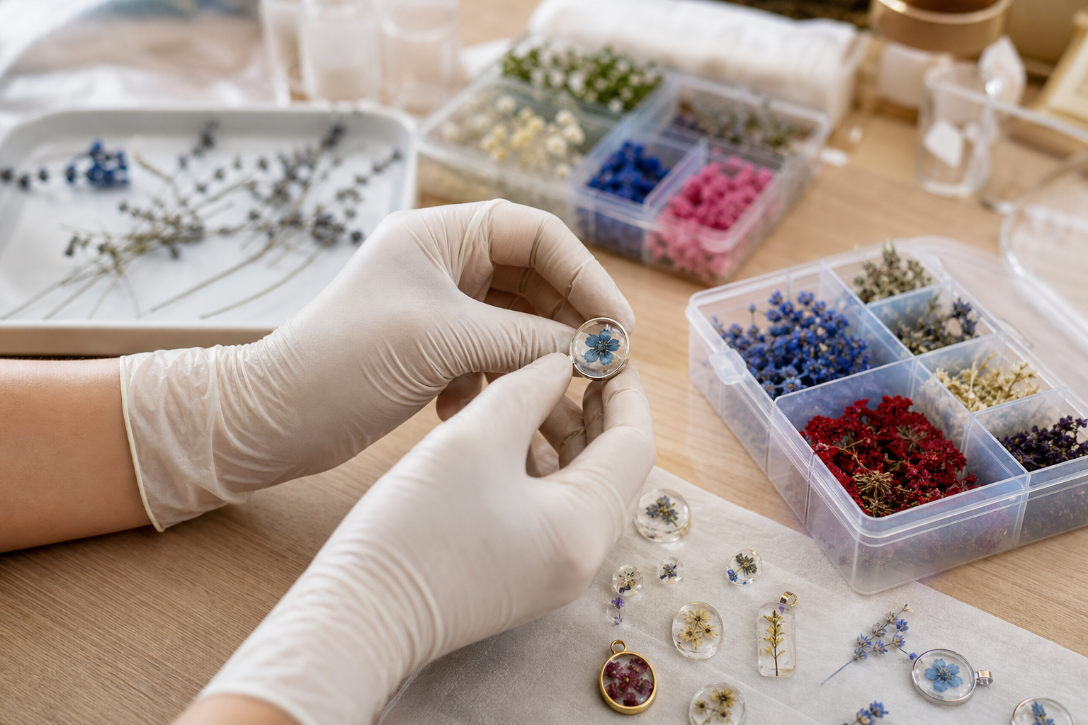 How Preserved Flowers in Jewelry Are Made: A Behind-the-Scenes Look