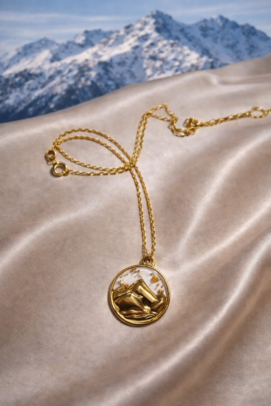 Faith That Moves Mountains Necklace