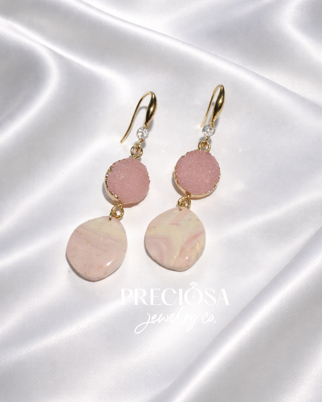 Blush Geode Duet