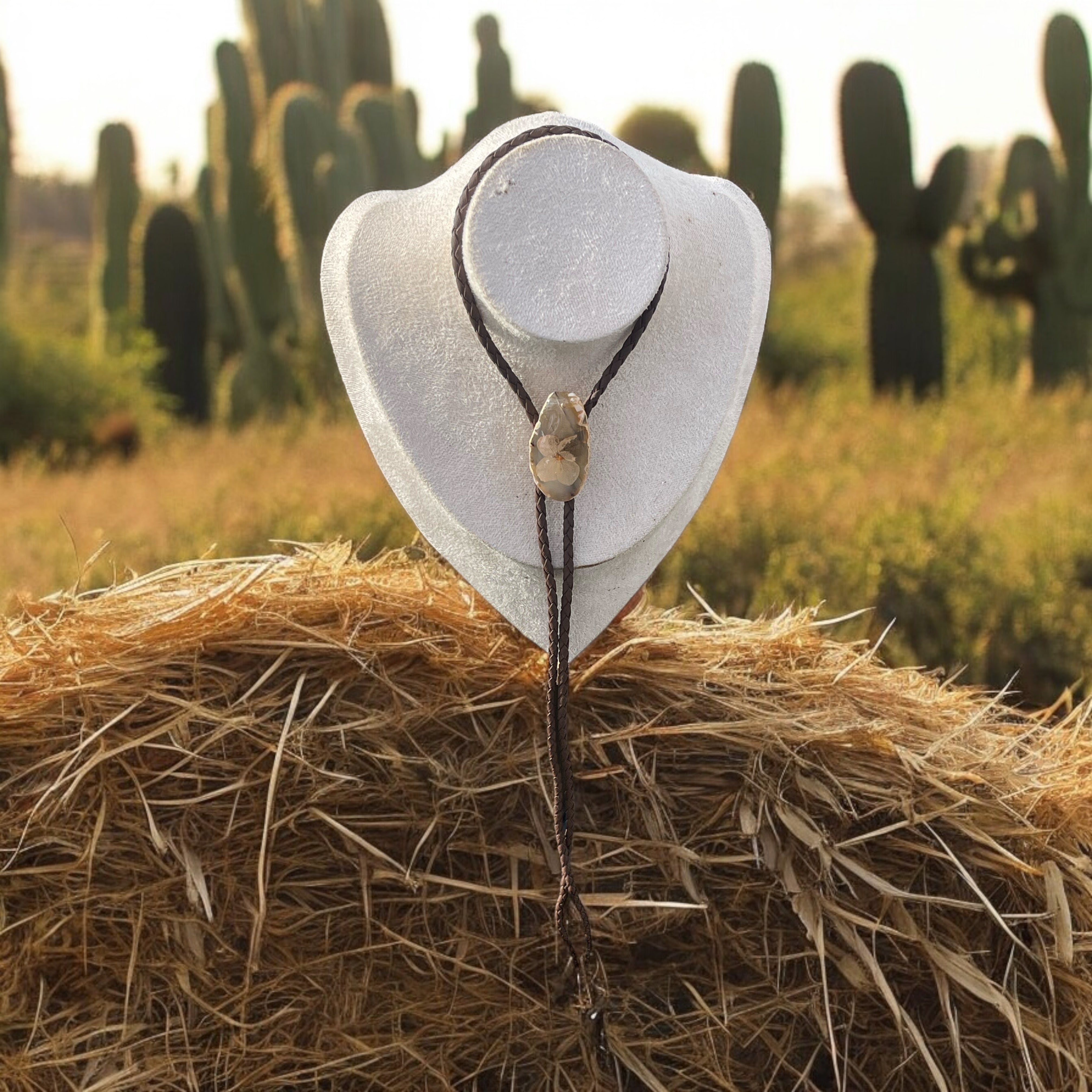 Desert Bloom Bolo Tie