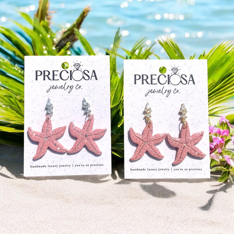 Hawaiian Starfish Earrings