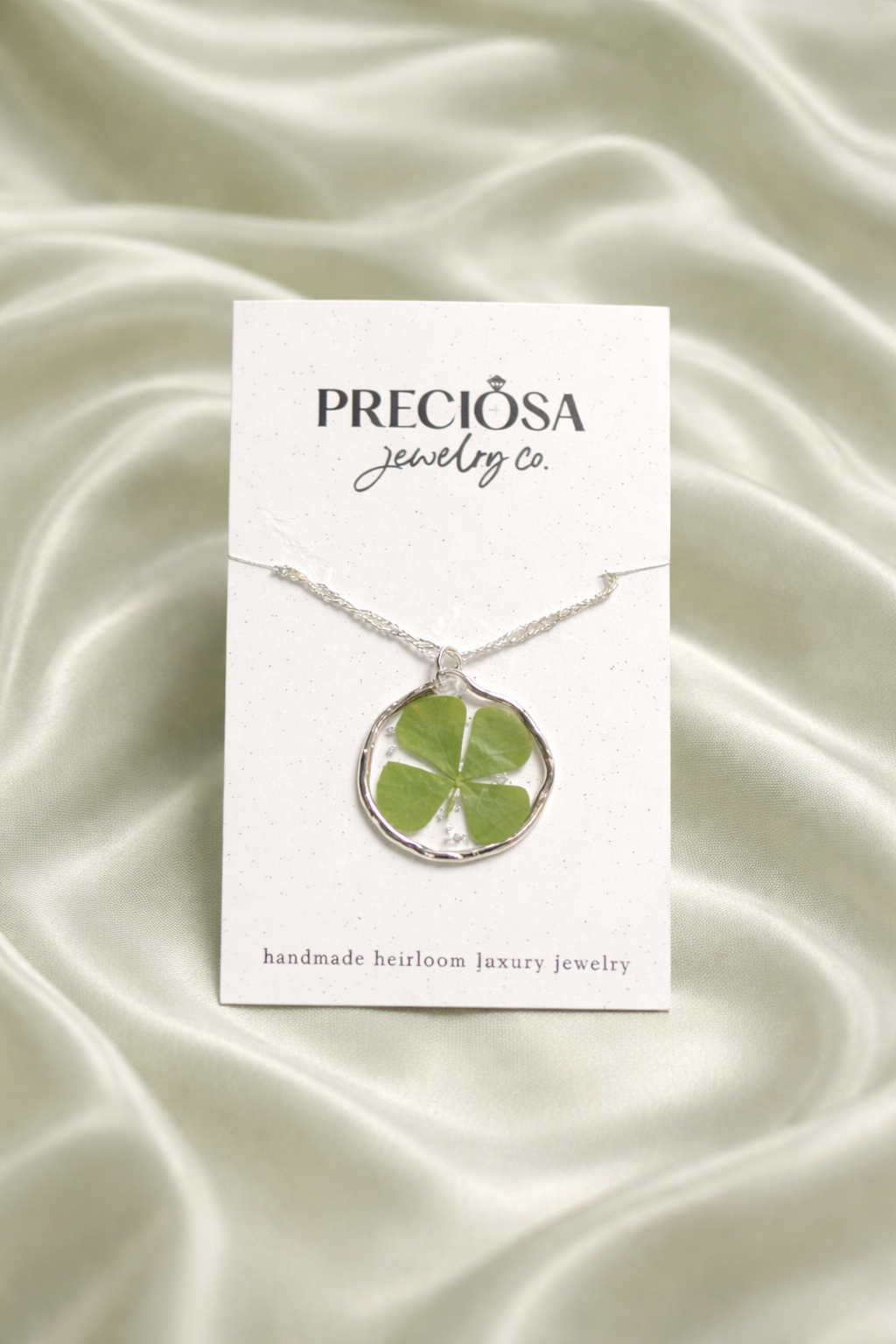 Lucky Clover Heirloom Necklace
