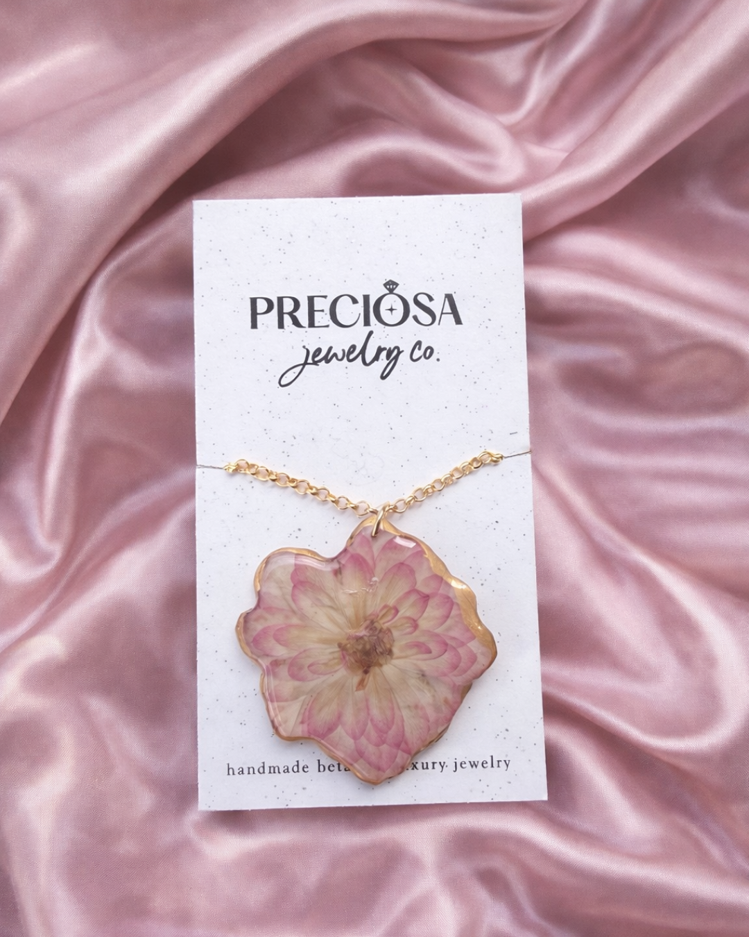 Blush Sovereign Bloom Necklace