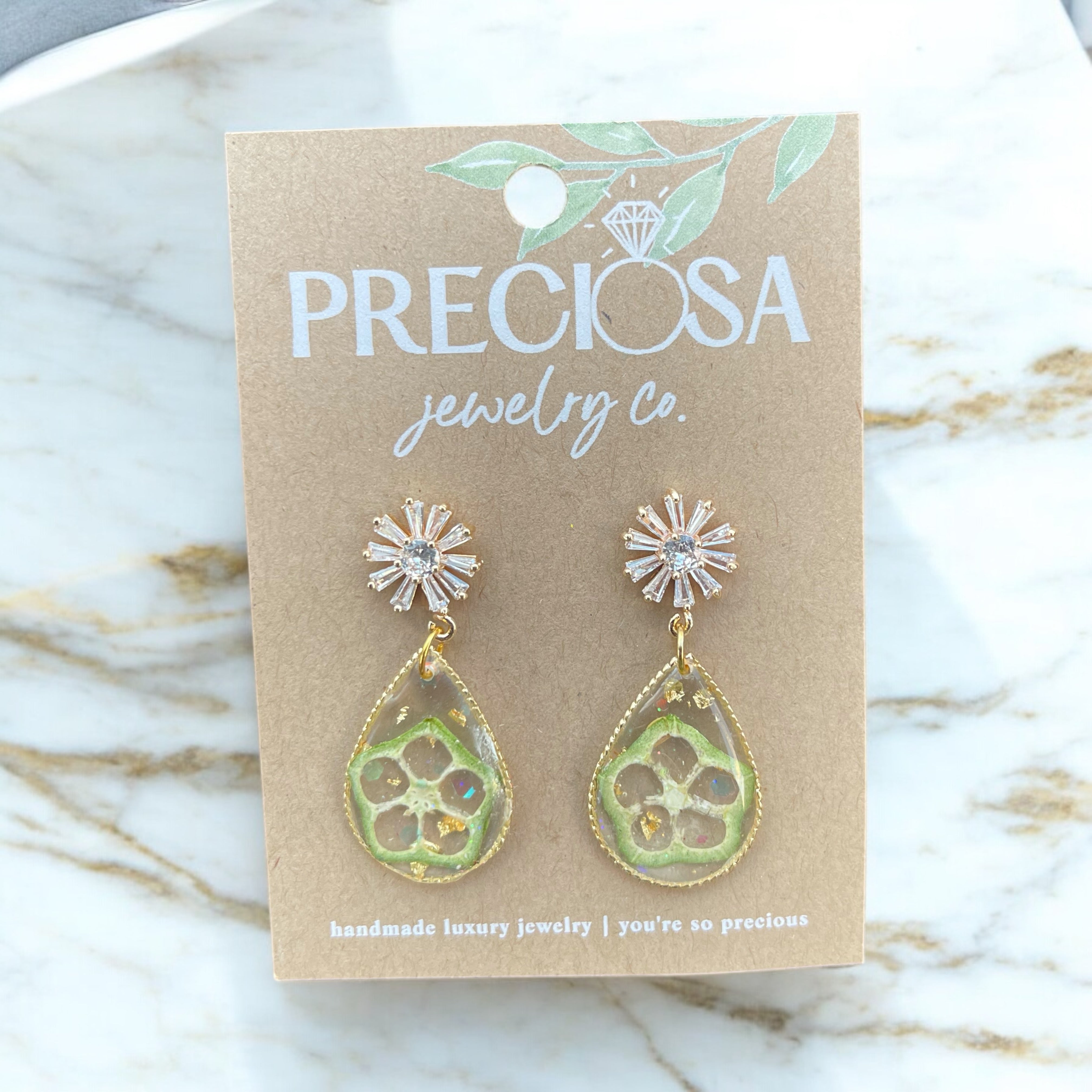 Star Fruit Earrings