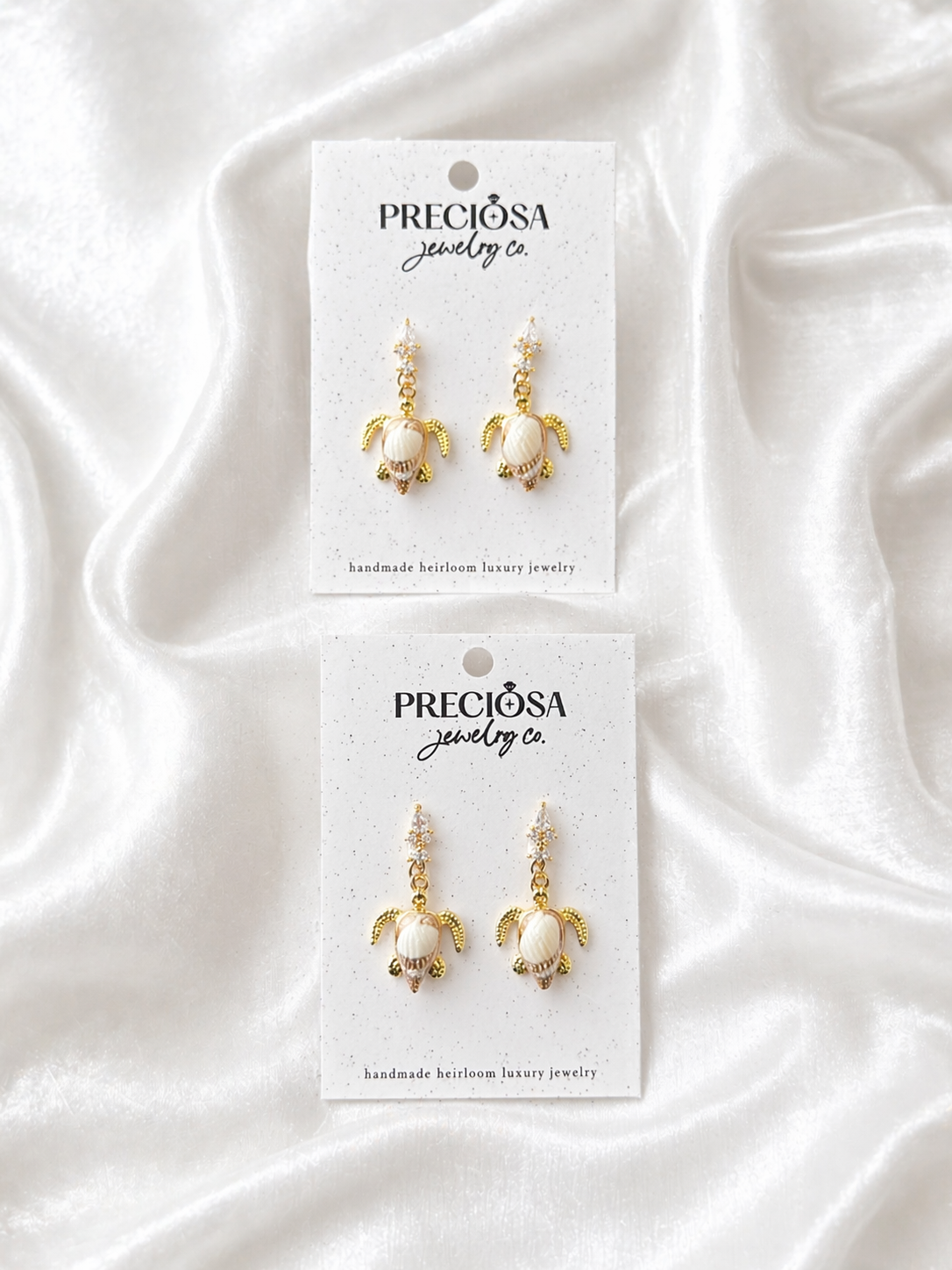 Tide Keeper Sea Turtle Earrings