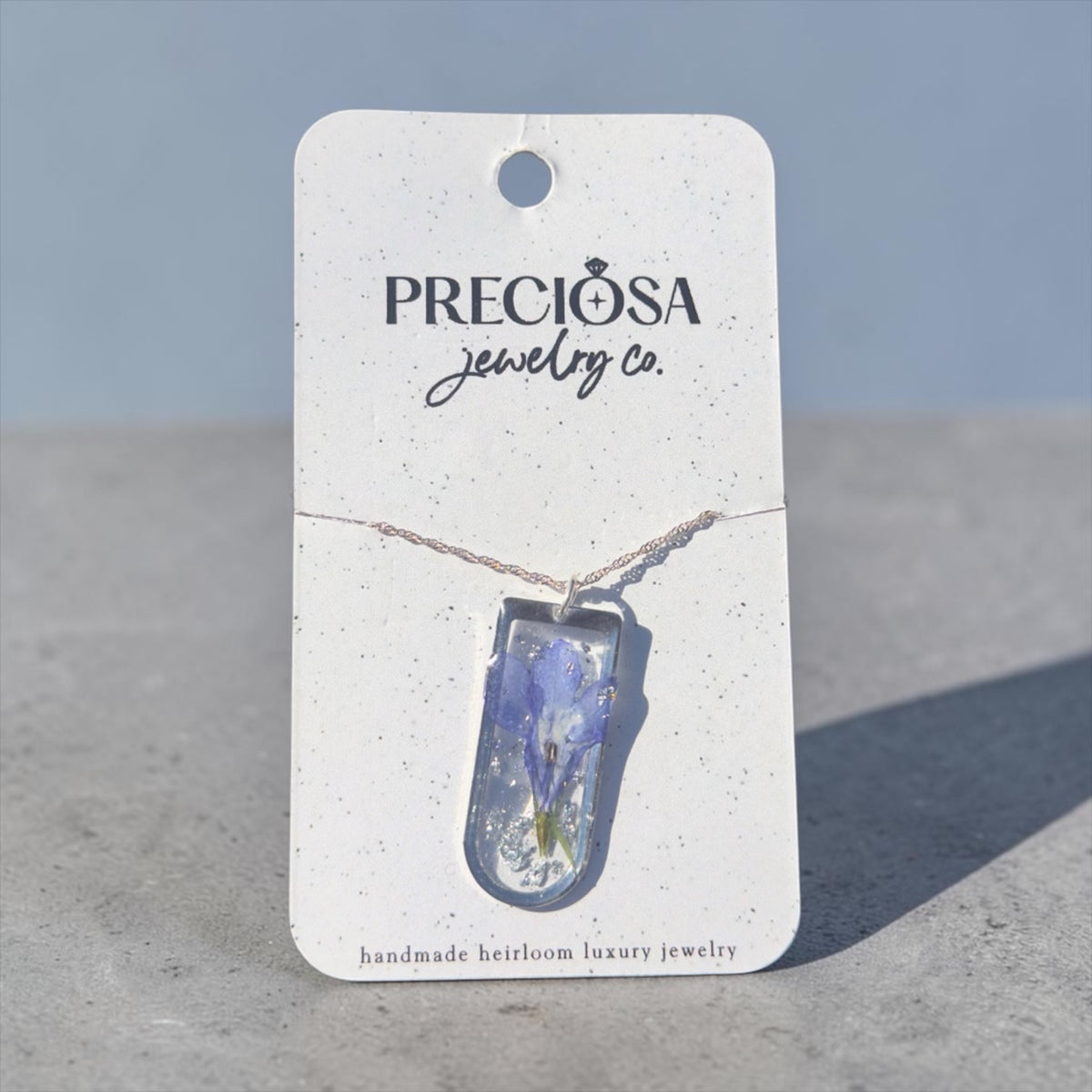 Indigo Violet Necklace - Preciosa Jewelry Co.