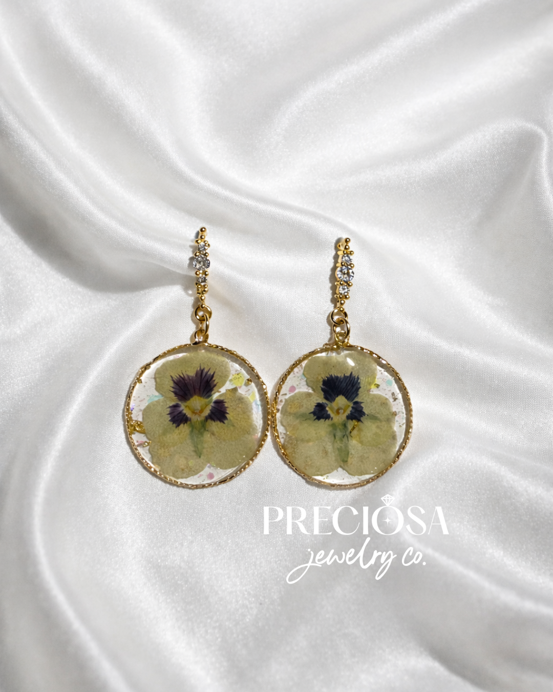 Golden Harvest Pansies