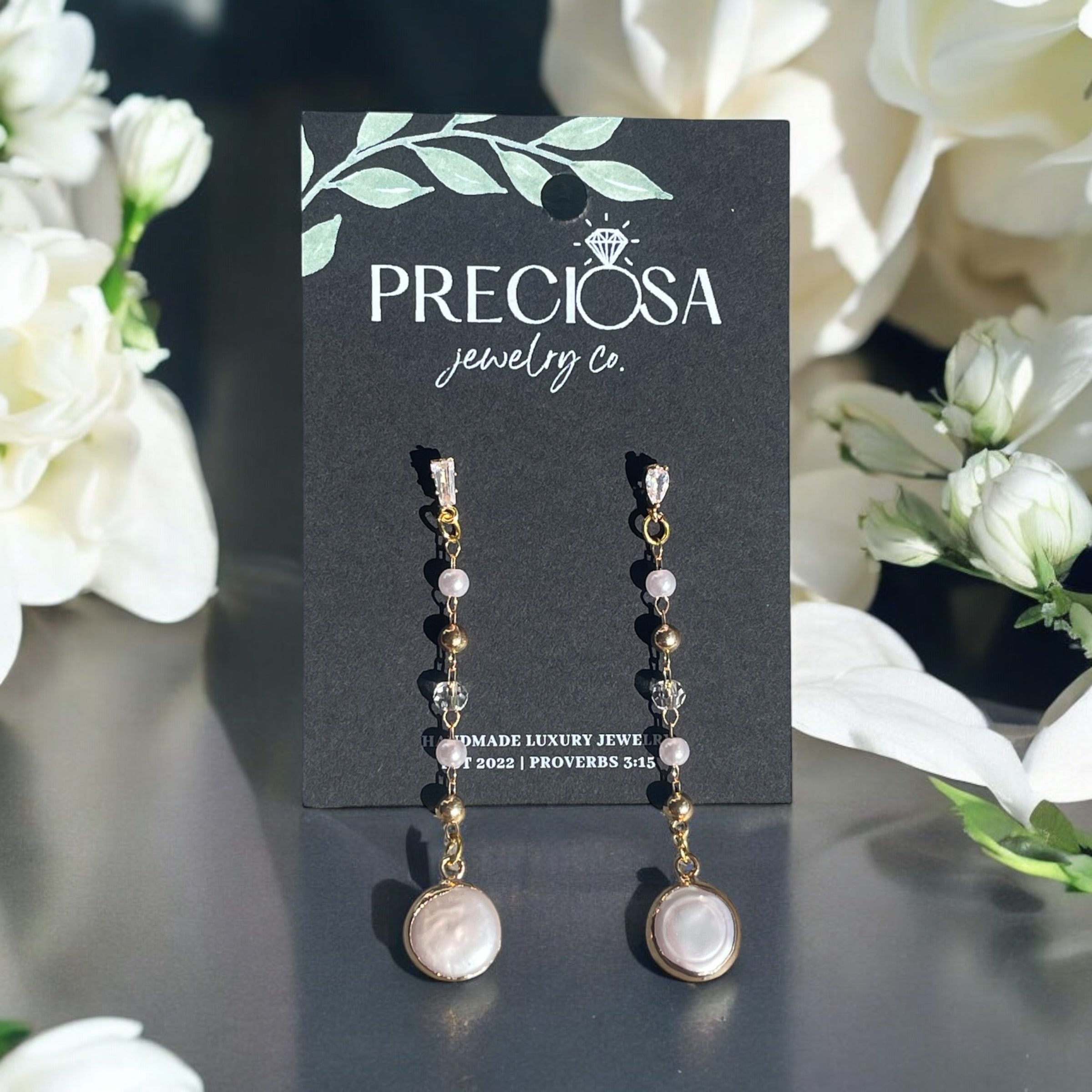 Fresh Water Pearl Drop Earrings