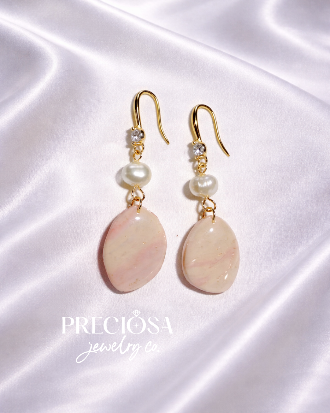 Blush Pearl Geode