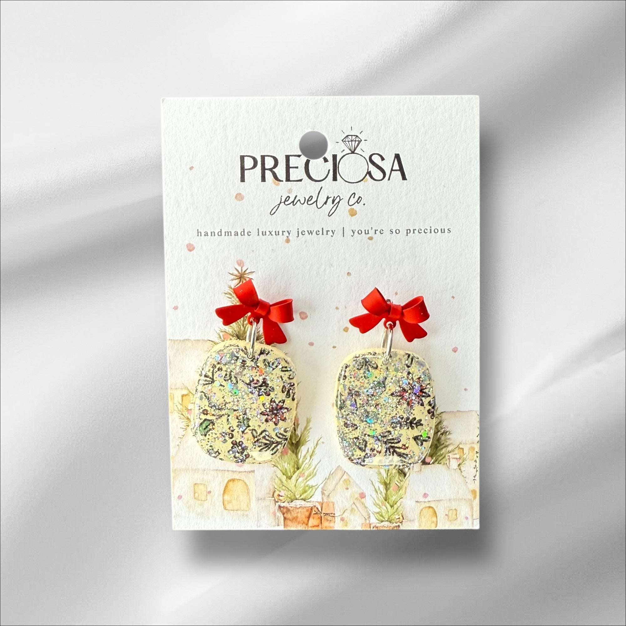 Assorted Clay Christmas Earrings