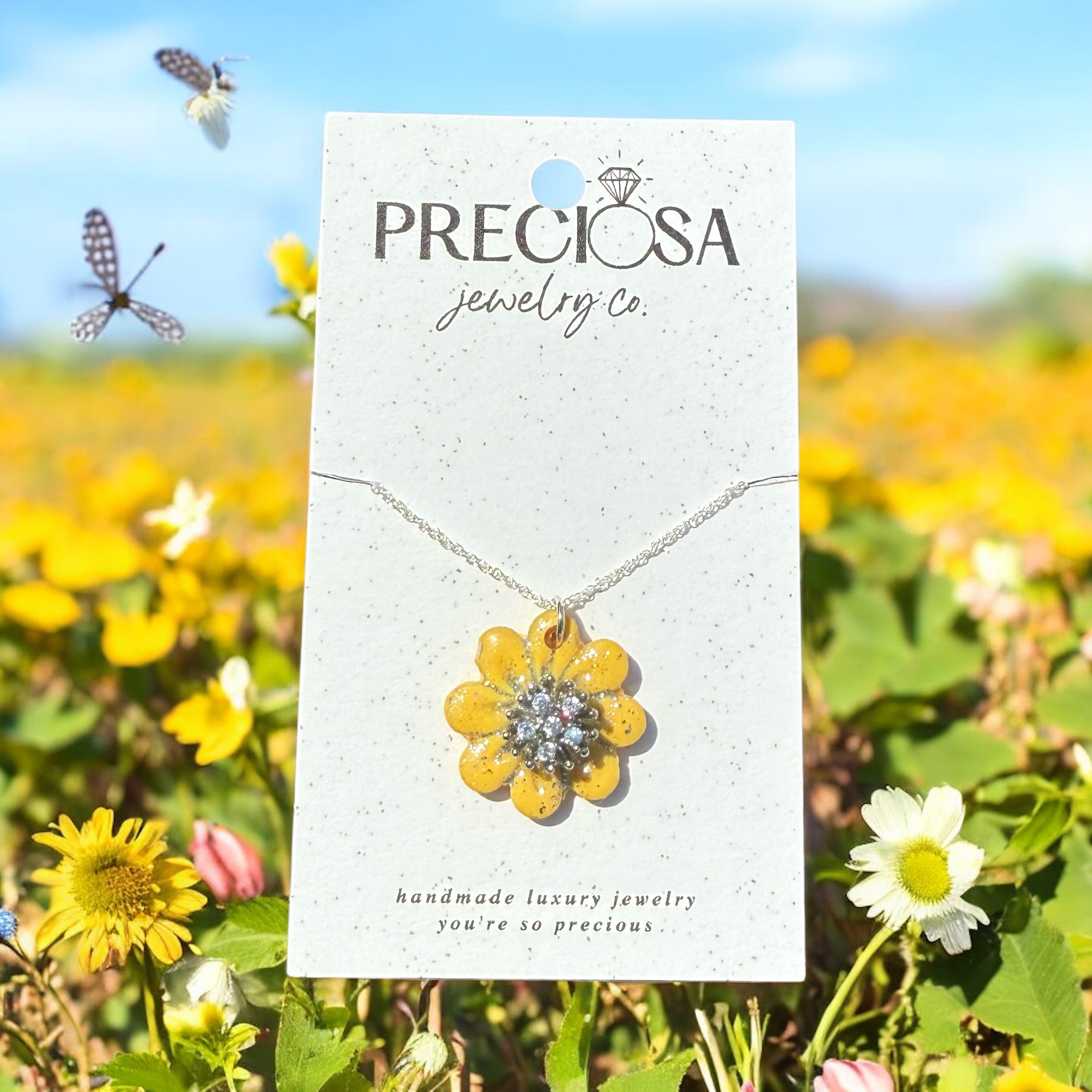 Golden Bloom Pendant