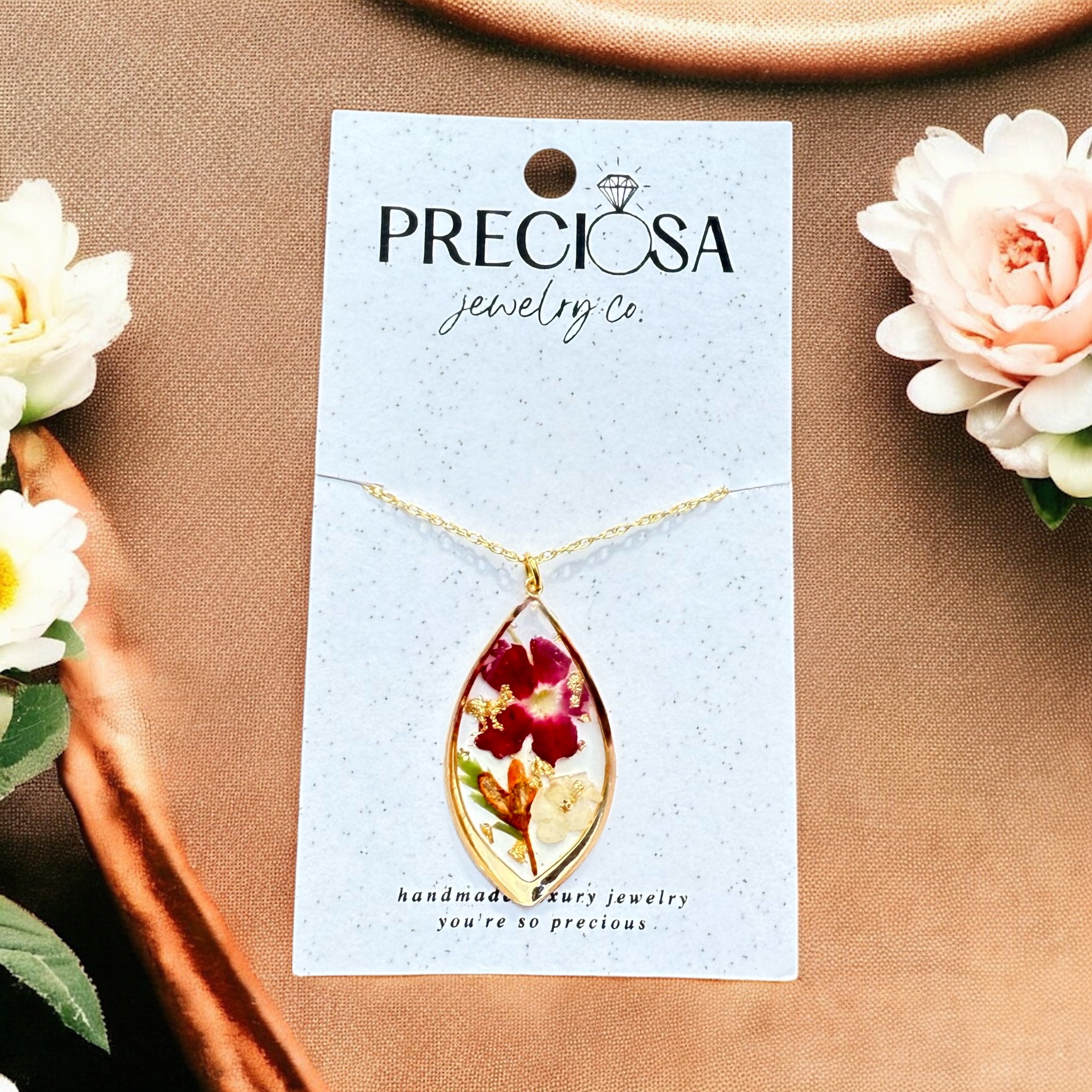 Crimson Garden Teardrop