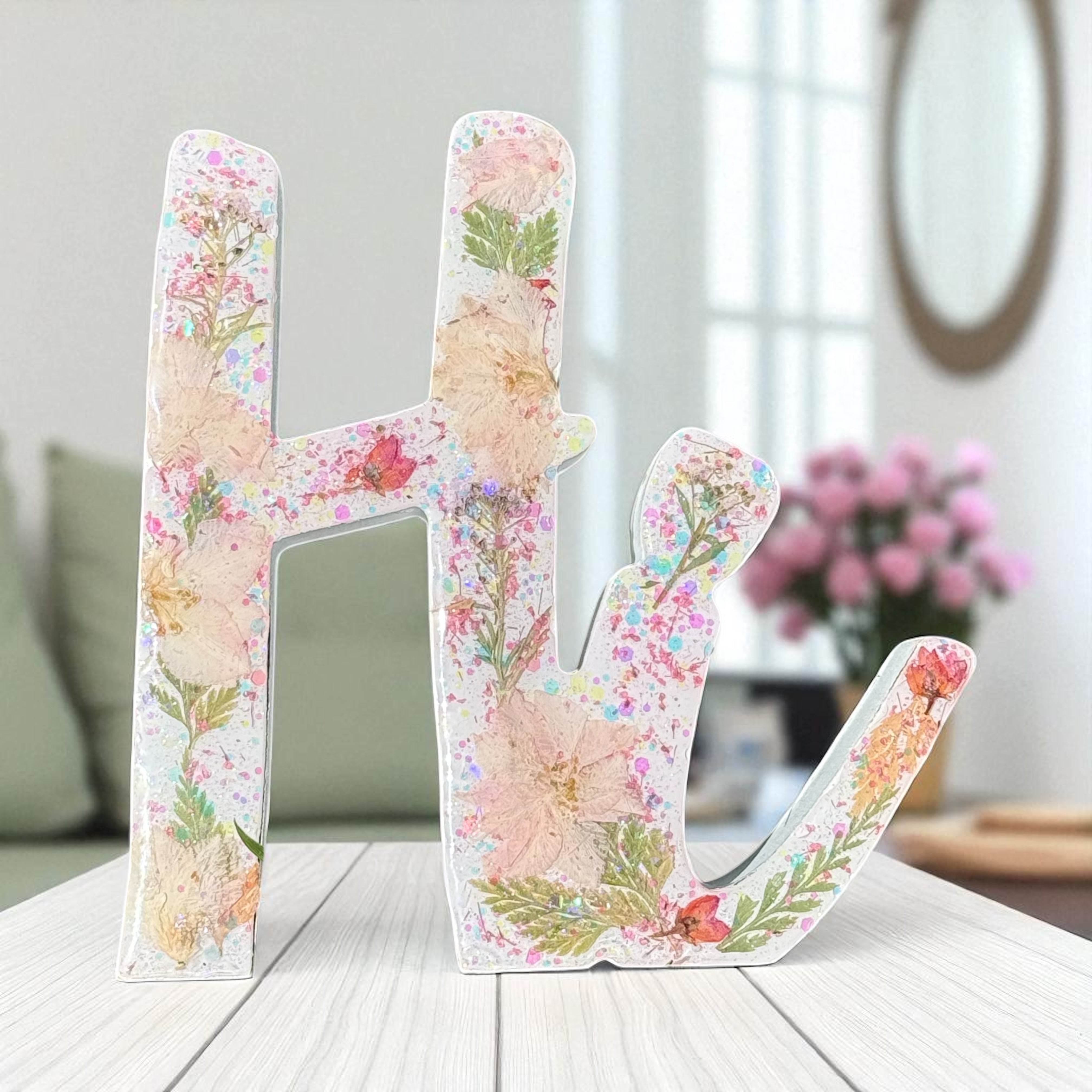 Floral Greeting Home Decor