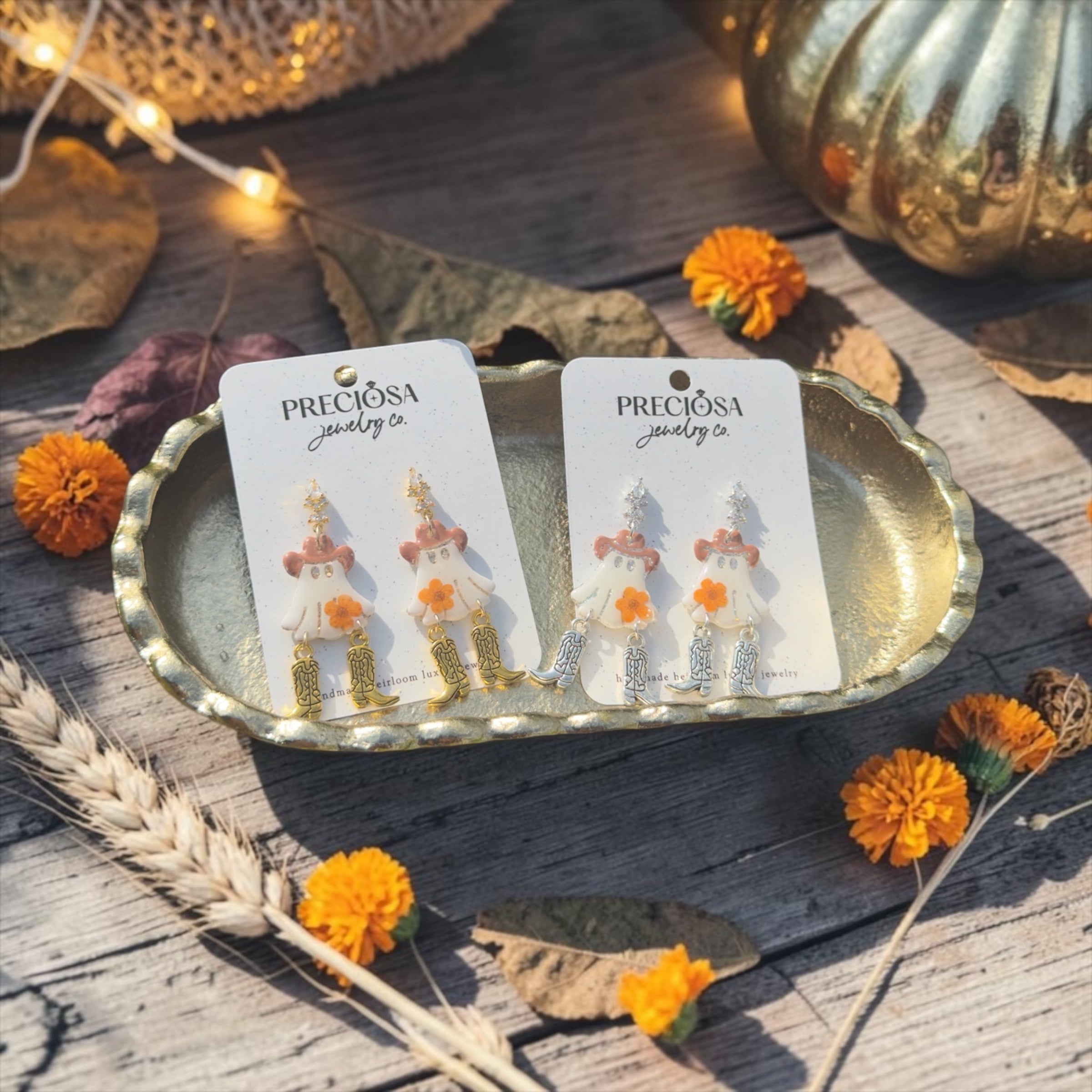 Howdy Boo & Boots - Preciosa Jewelry Co.