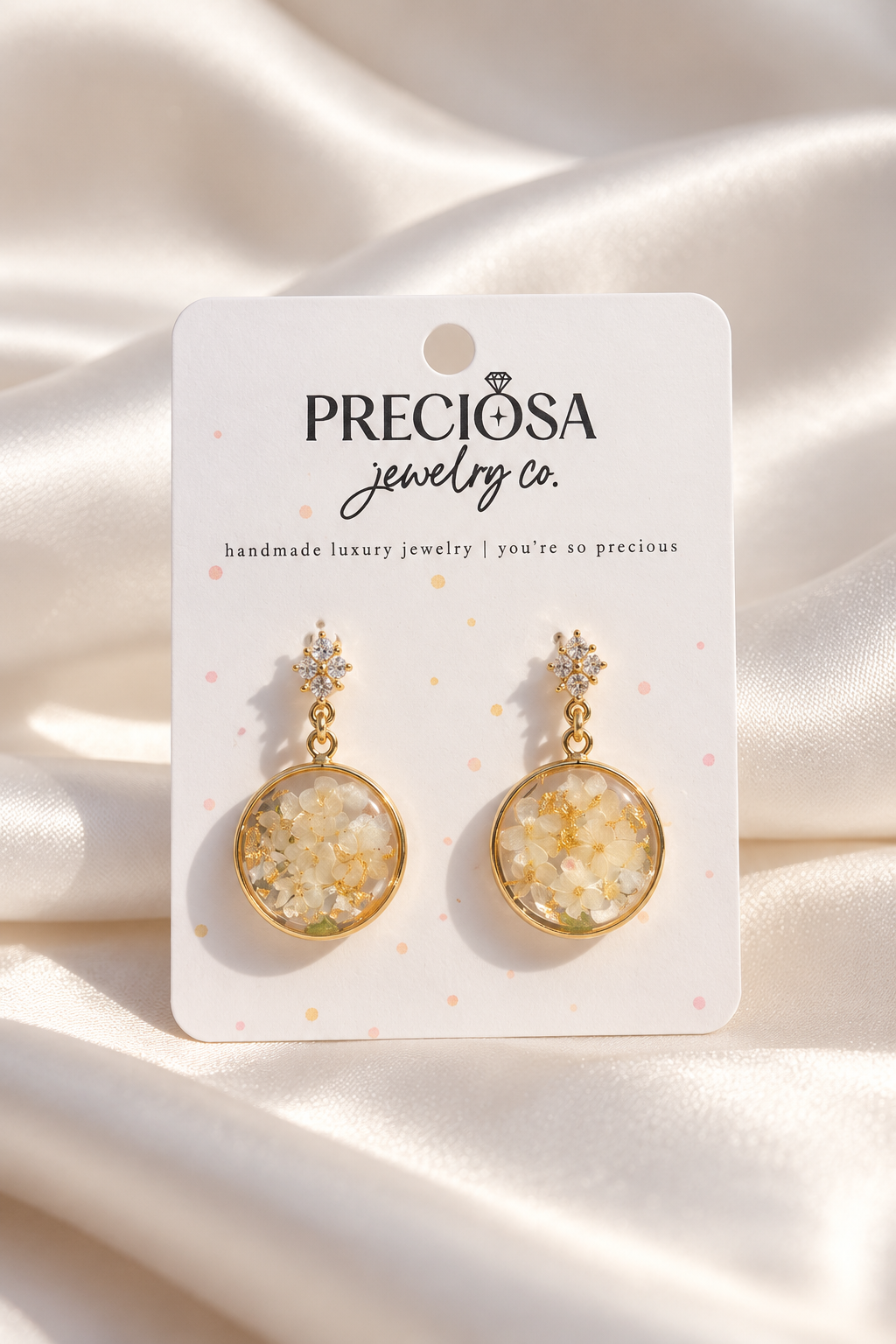 Aurelia Golden Garden Earrings - Preciosa Jewelry Co.