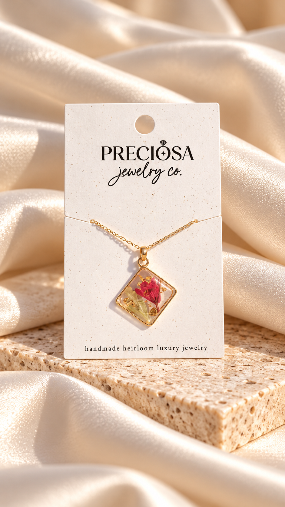 Cayanne Heirloom Necklace - Preciosa Jewelry Co.