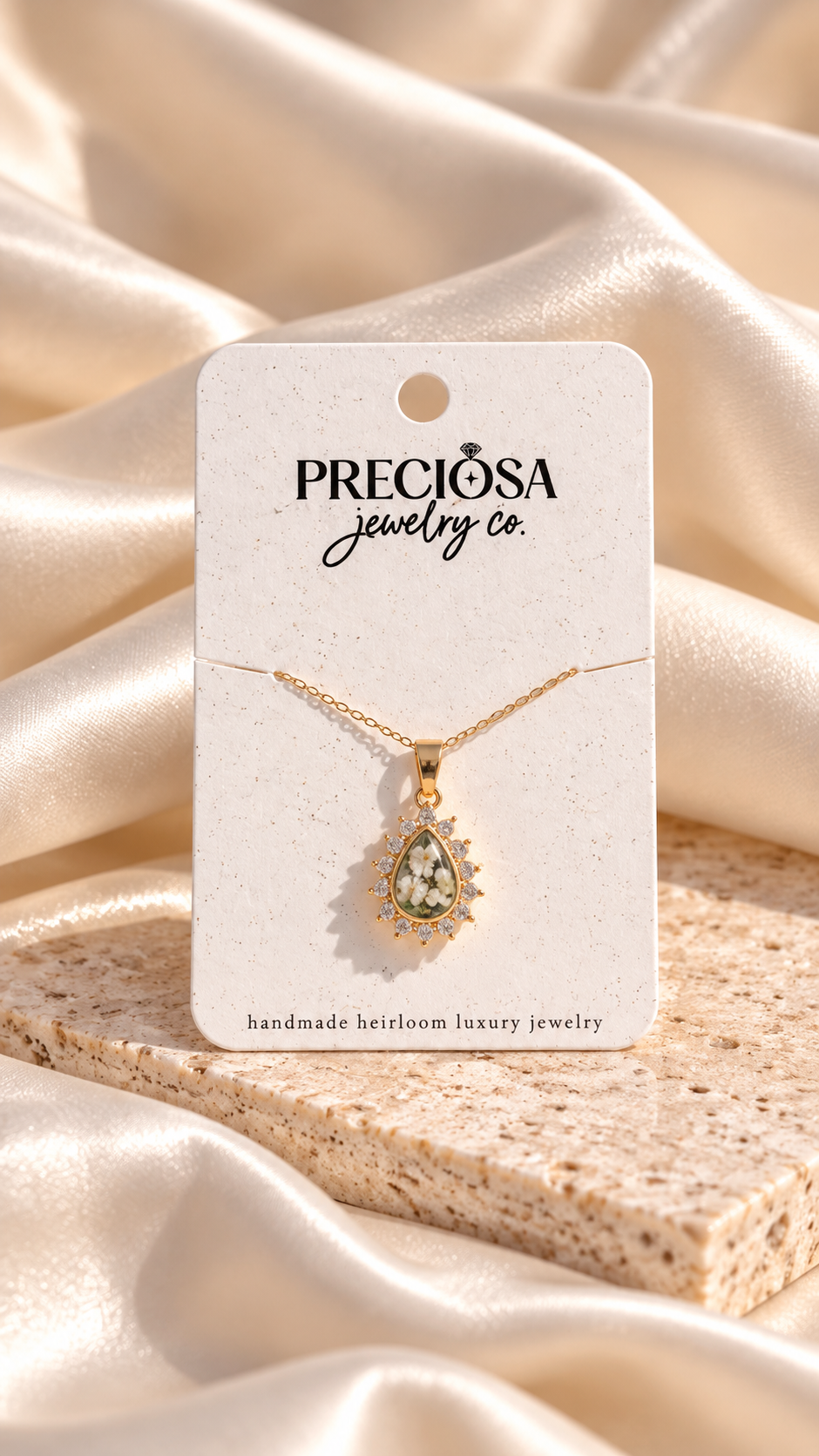Queen Anne's Heirloom Necklace - Preciosa Jewelry Co.