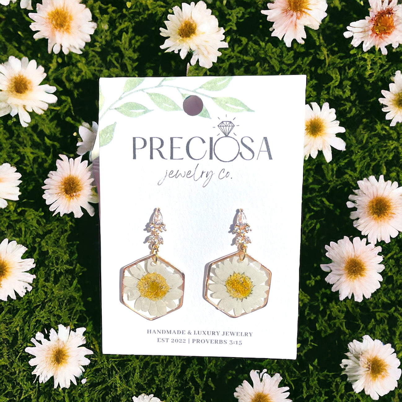 Daisy Duchess 14K Gold earrings